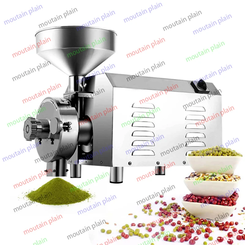 30-50kg/hCommercial Grain Flour Mill Grinder Chilli Powder Grinding Milling Machine Srilanka for Sale Small Rice Herb Spice