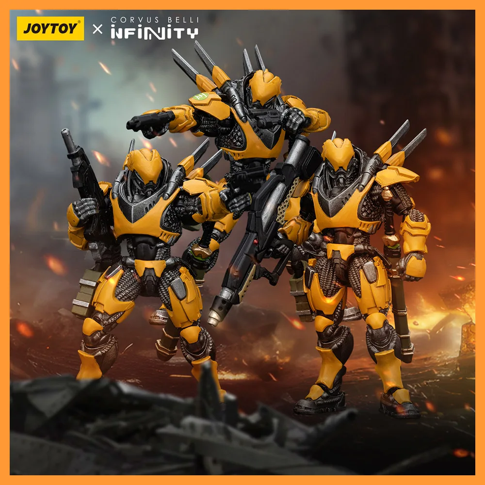 JOYTOY Infinity Series JT8582 JT7158 JT5925 1/18 Scale Yu Jing shang Jilnvincible 10.8cm Action Figure Model