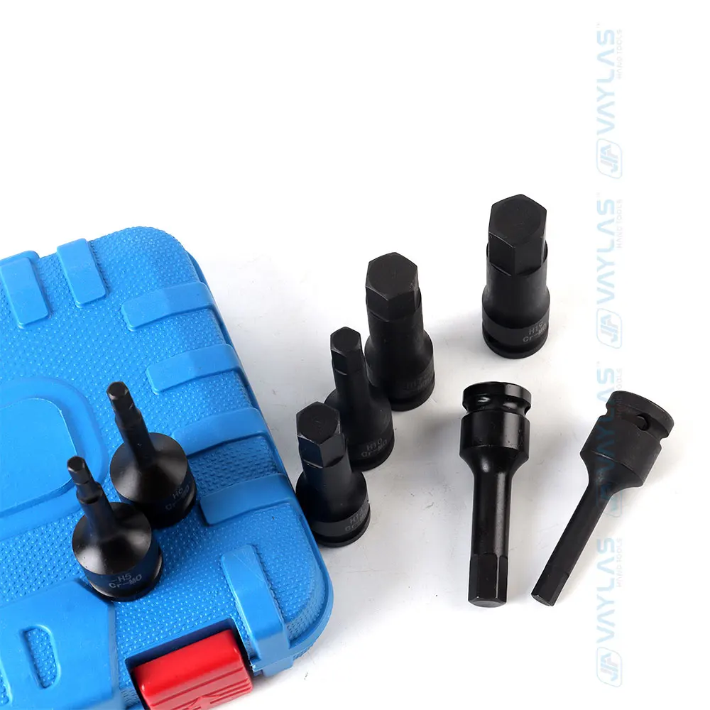 1/2-inch Impact Hex Socket Bit 8Pcs 1/2\