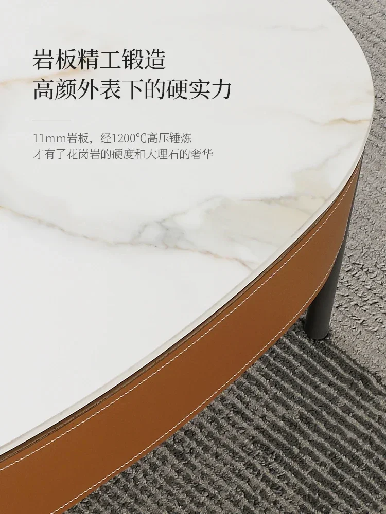 Couchtisch, TV-Schrank, modernes, minimalistisches Wohnzimmer, Zuhause, Steinplatte, Aufbewahrungsmöbel