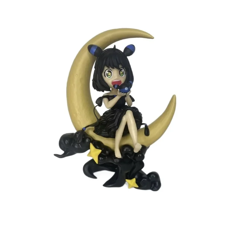 17cm anya forger como umbreon figura bonito cosplay menina com luz led anime modelo colecionável estátua aniversário presentes de natal brinquedo
