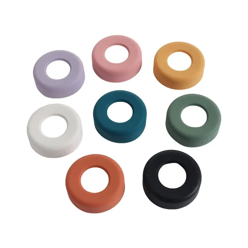 1Pcs New Anti Slip Bottle Cover 71-75mm Protective Silicone Coaster Universal Mug Cup Bottom Sleeve for Tyeso Mug