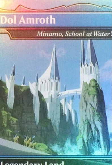 

Dol Amroth(Minamo, School at Water's Edge) TCG Magical Proxy Cards Game Quality Proxy Gathering Board Playing Game Trading Cards