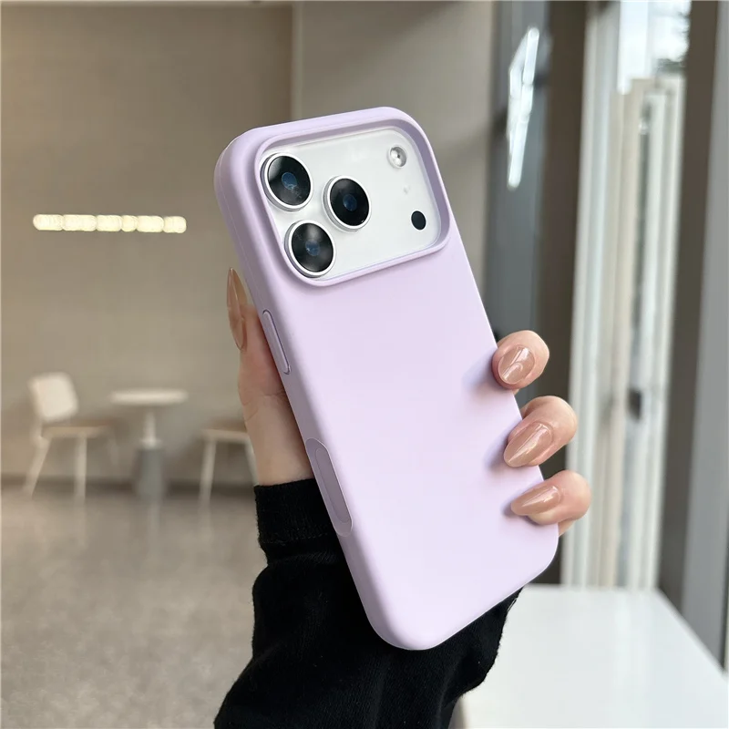 

Original Liquid Silicon Magnetic For Magsafe Wireless Case for iPhone 17 16 15 14 17Pro Max Touch Camera Button Matte Soft Cover