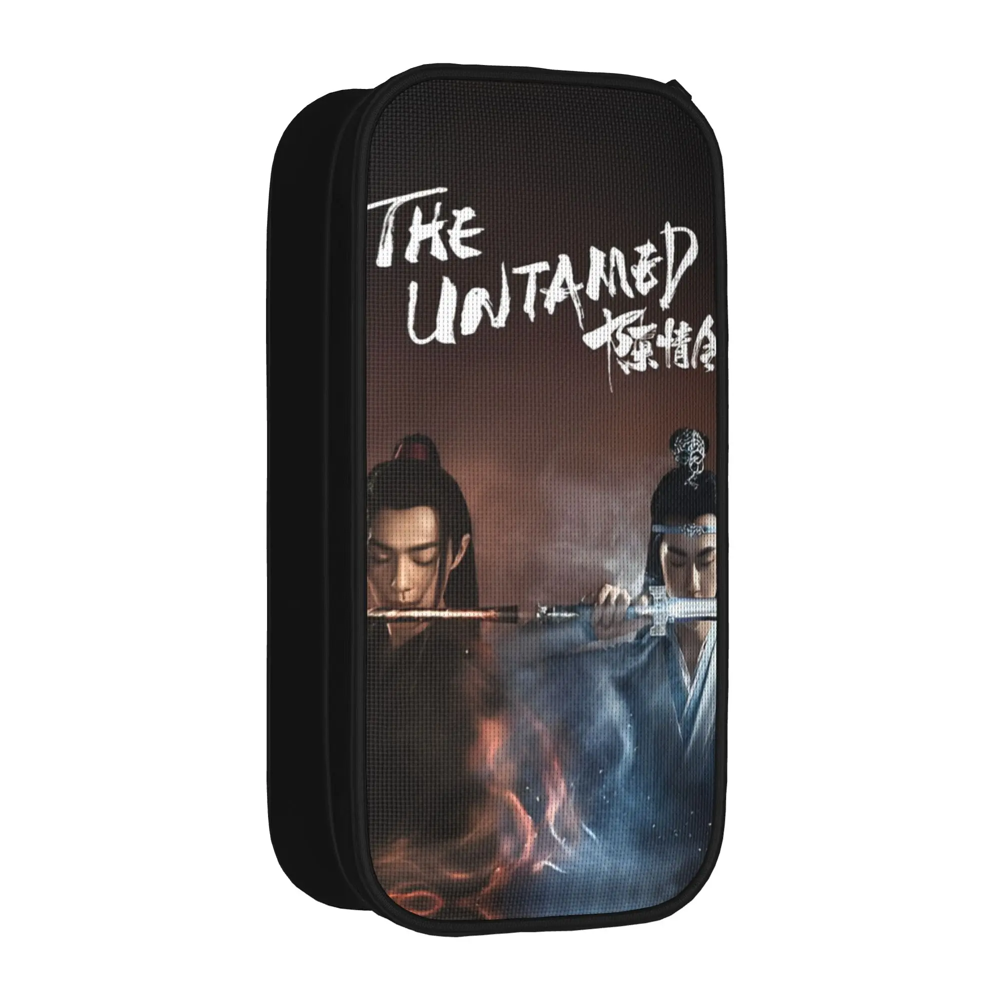 Lovely WangXian The Untamed Pencil Case Lan Wangji Wei Wuxian Pencilcases Pen Girl Boy Big Capacity Bag School Gifts Stationery