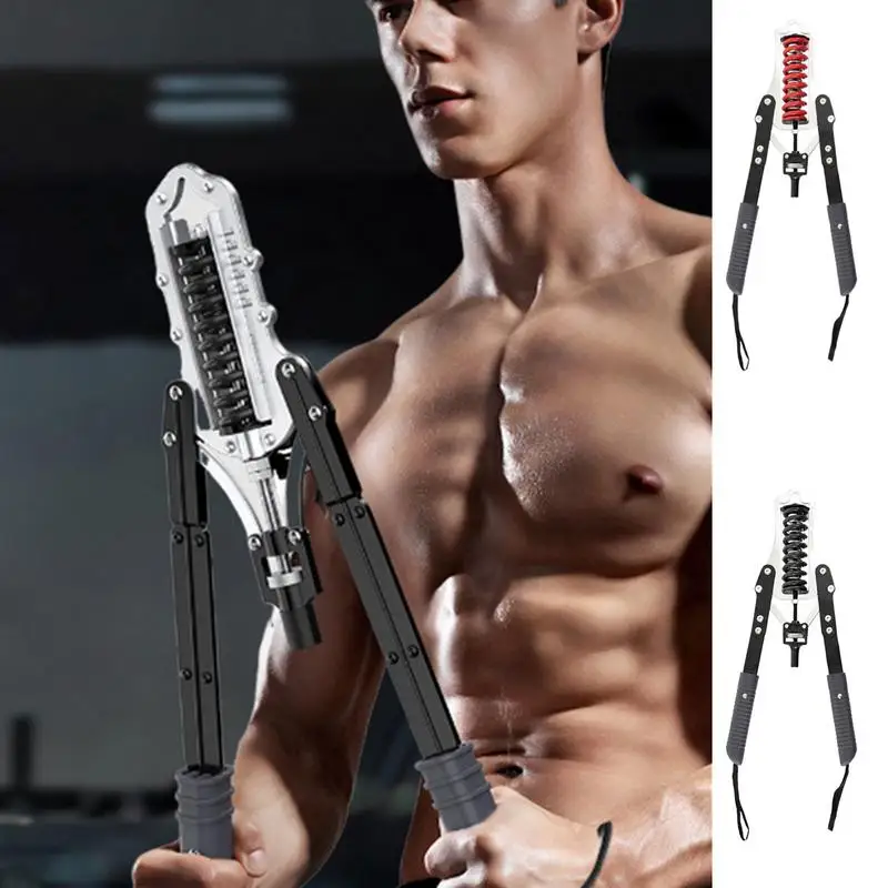 Arm And Chest Exerciser Arm Enhanced Exercise Strengthener Adjustable Thickened Carbon Steel Wear-Resistant Non-Slip Handle