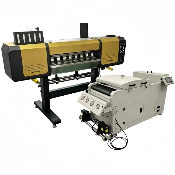 Factory New Design 60cm Clothing DTF Transfer Printer Supplies Inkjet Machine with Shaker and Dryer and Built-in Purifier