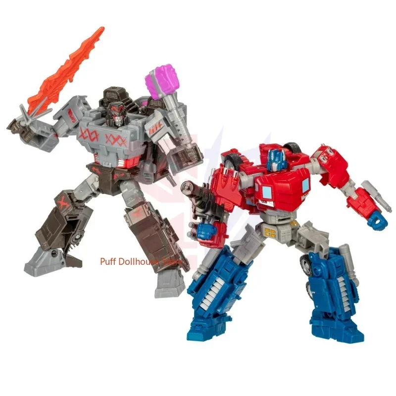 Disponibile Transformers SDCC Friendly Broken Double Set Megatron & Orion Pax Personaggio anime Figura Modello Giocattolo Collezione regalo