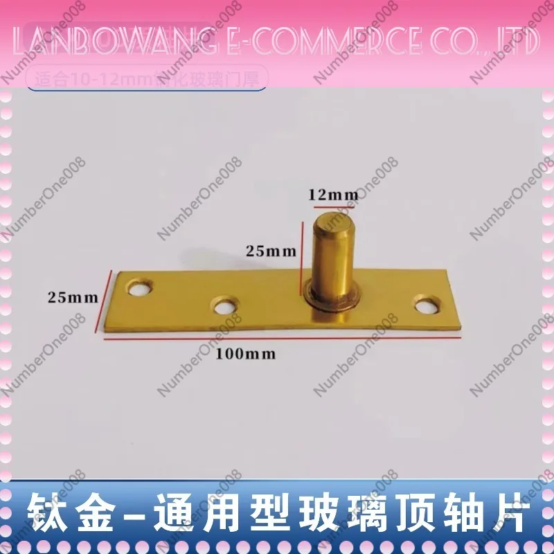 for Rotating Glass Doors, Concealed Without Digging, Spring Hinges, Stainless Steel Pivot, Automatic Door Closing Spring