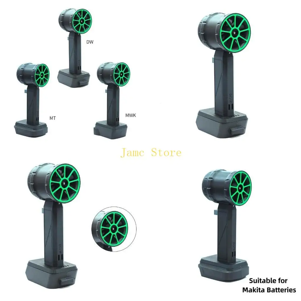 

LX0B Powerful Fan Dust Blower Rechargeable Fan for Fast Air Circulation Air Movement