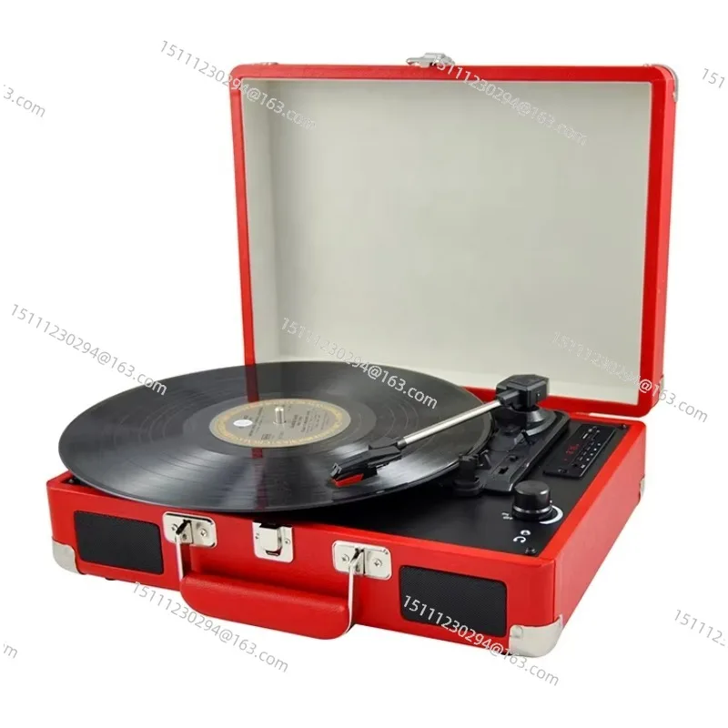 Vinyl Record Player Bluetooth Stereo Integrated Phonograph Player Record Player