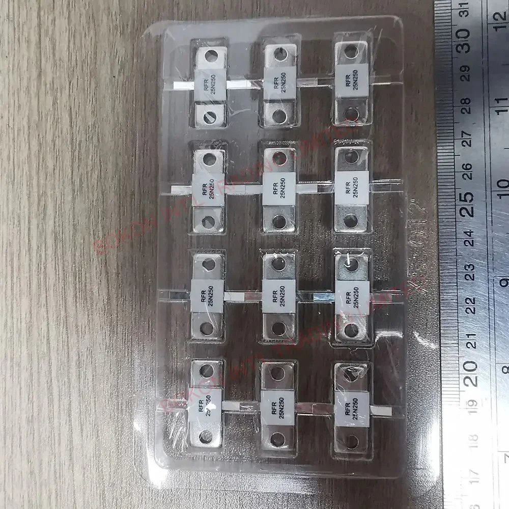 RFR 25-250 25 โอห์ม 250 วัตต์หน้าแปลนตัวต้านทาน RFR 25N250 เปลี่ยน rfp-250-25rm 31a1076f rf power ฟิล์มหนา 250w 25Ω dc-3ghz rfr25