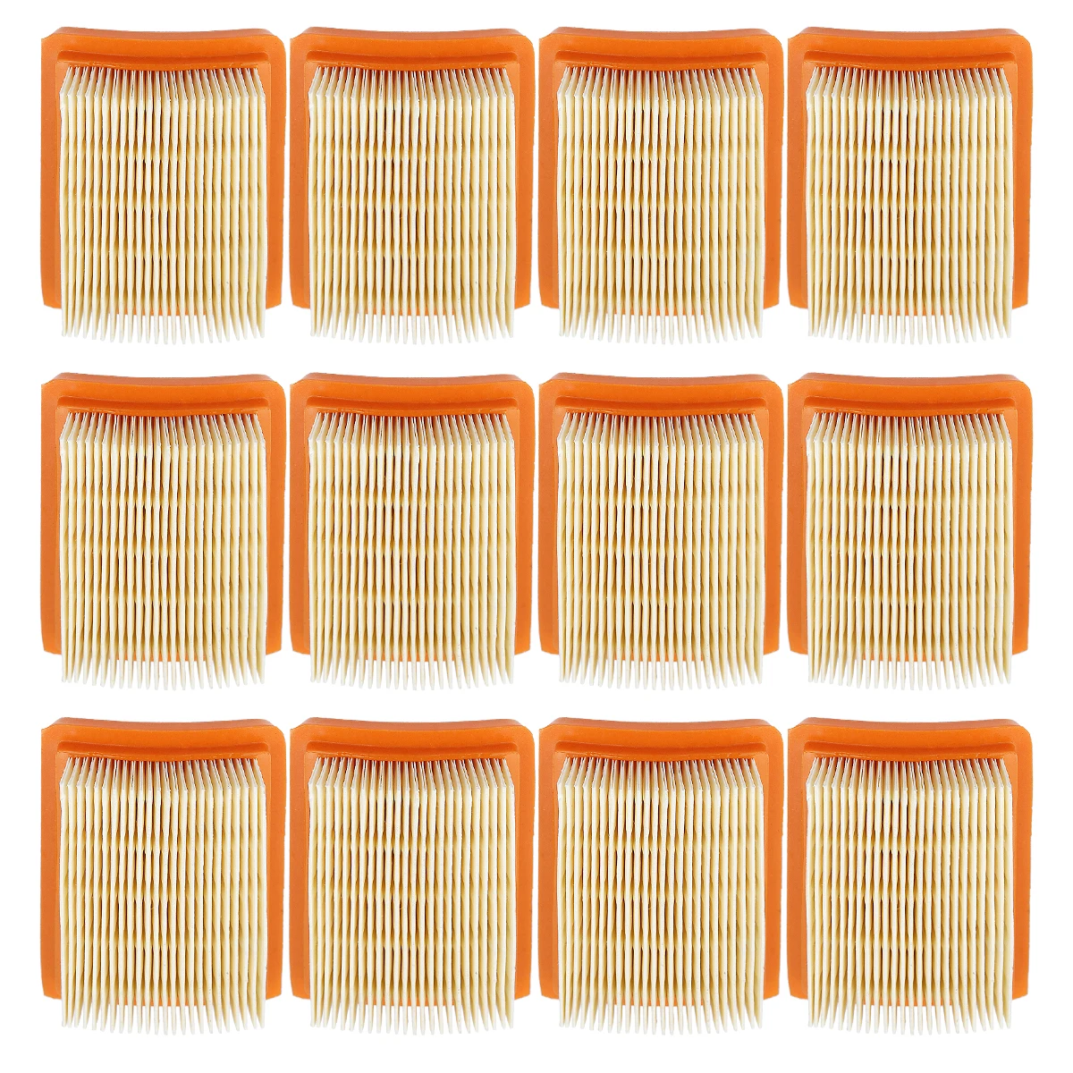 String Trimmer Air Filter 12pcs Kit for Stihl FS120 FS200 FS250 FS300 FS350 FS400 FS450 Replacement Parts OEM for Accessories