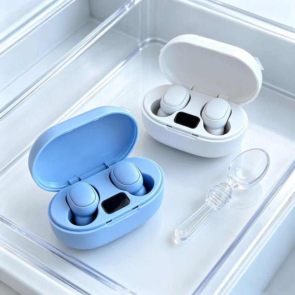 TWS Wireless Earbuds Fone Bluetooth Headset Bring Immersive Listening Experience, Secure Ear Fit, Simple Operation for Music