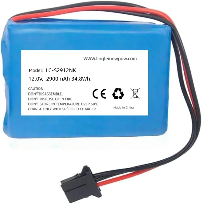 LC-S2912NK,Battery Replacement for Nihon Kohden Life -9320, Life TEC-7431,and others Ships within 2 days,delivery in 10–25 days