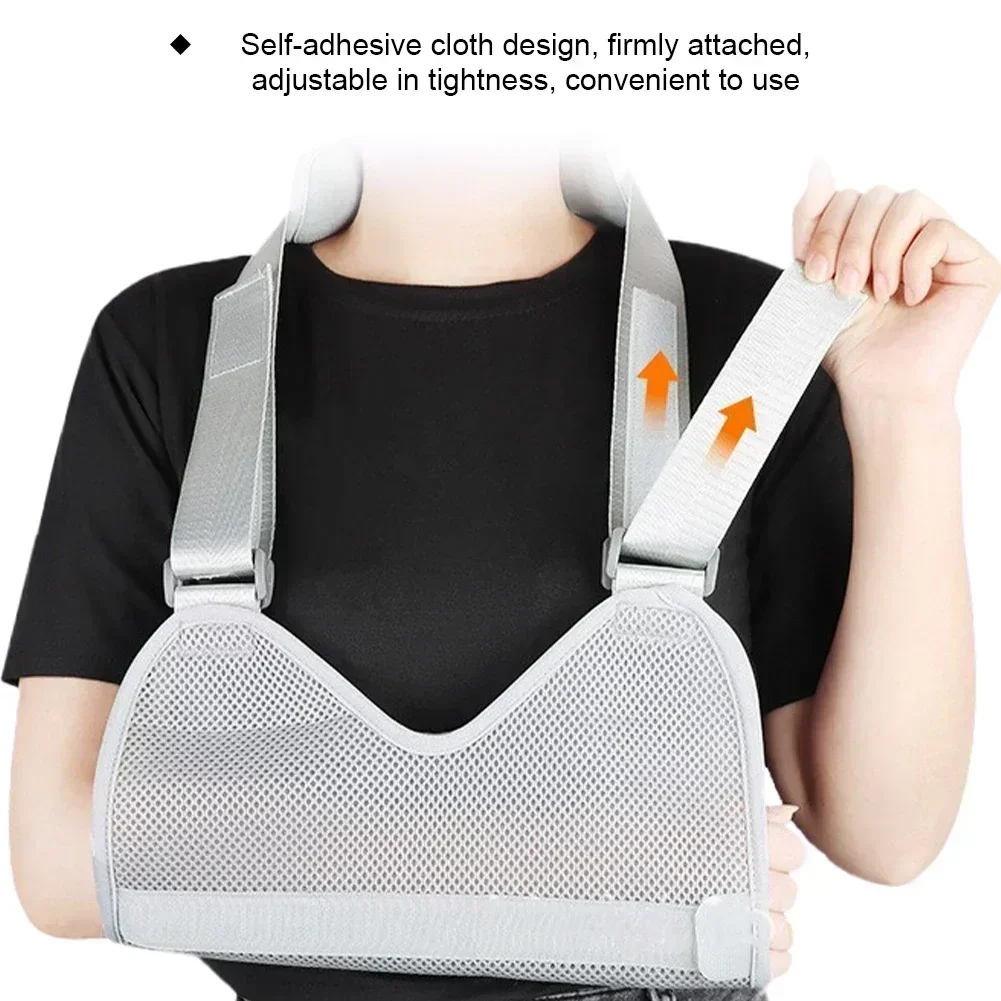 دعم ذراع حبال الساعد - حزام شبكي مسامي لجراحة الكسر، تثبيت بعد العملية الجراحية يناسب الأطفال والكبار #2