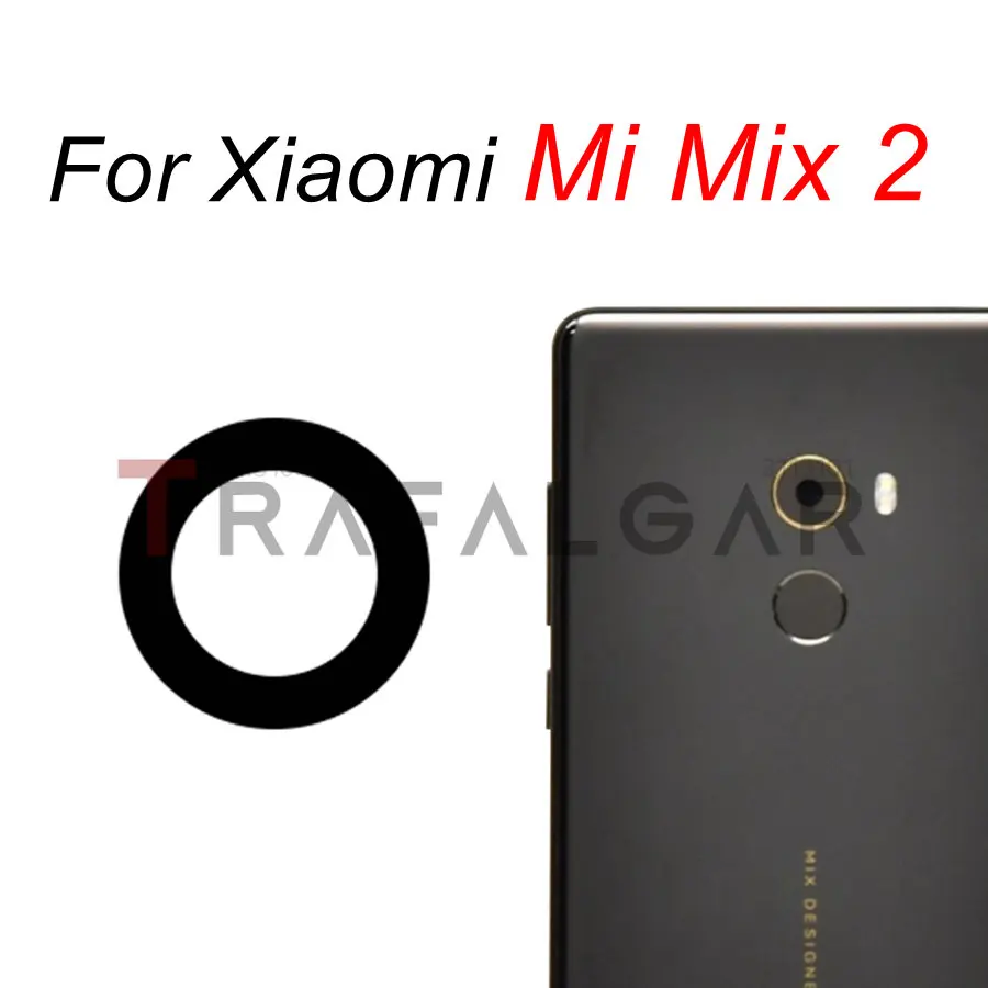 Rear Back Camera Glass Lens For Xiaomi Mi Mix 2 2S 3 4 Fold Mi Max 2 3 Civi A1 A2 Lite A3 Replacement Repair Parts With Sticker