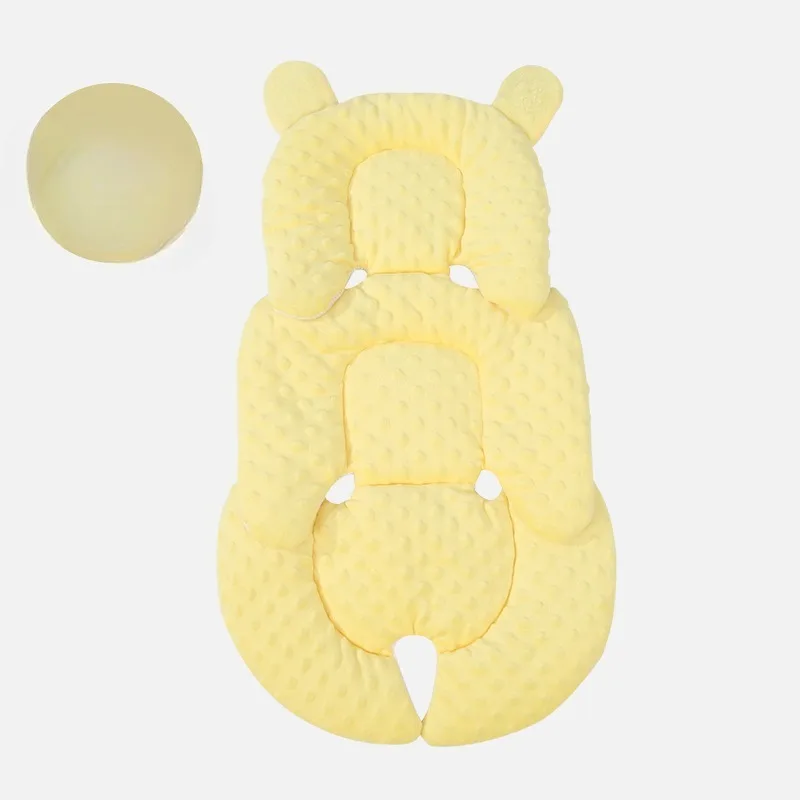 

Всесезонная хлопковая подушка для детской коляски, мягкий вкладыш для колясок с высокой посадкой, универсальный коврик для ходунков и колясок