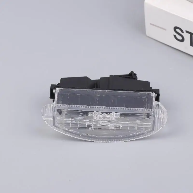 Lampe de plaque d'immatriculation de voiture 7700410754, sans ampoule, remplacement pour l'éclairage de la plaque d'immatriculation du véhicule