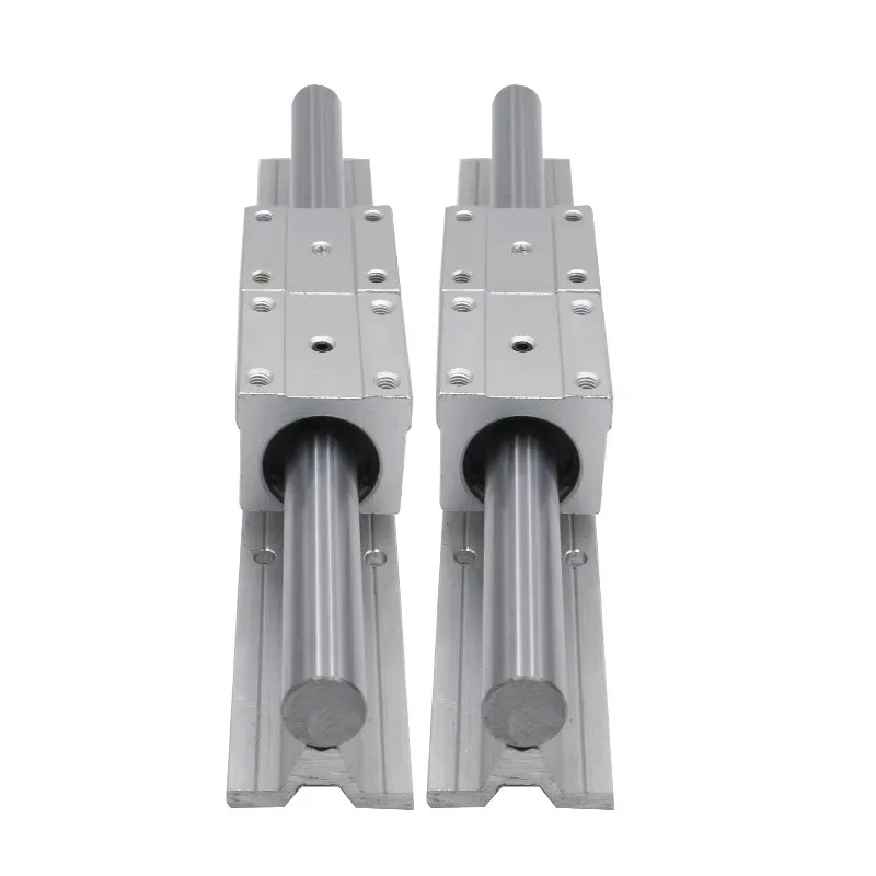 Szyna liniowa z serii SBR, aluminiowa szyna wsporcza, prowadnica liniowa, szyna prowadząca wał SBR16 100MM-4000mm, średnica wału 16mm do CNC