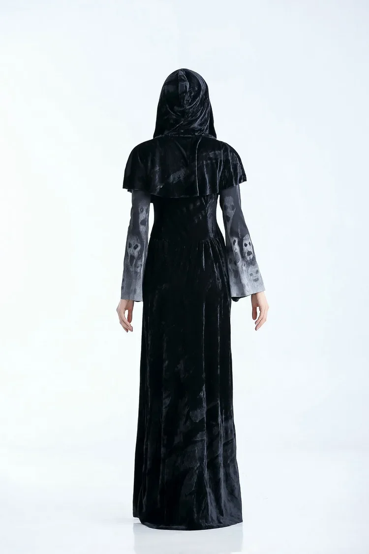 Costume da mietitore da vampiro adulto cosplsy di Halloween