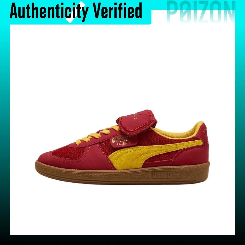 PUMA x HARRY POTTER Palermo Abrasion Resistant Low top German Army Trainers Men's Dark Red 401209-01