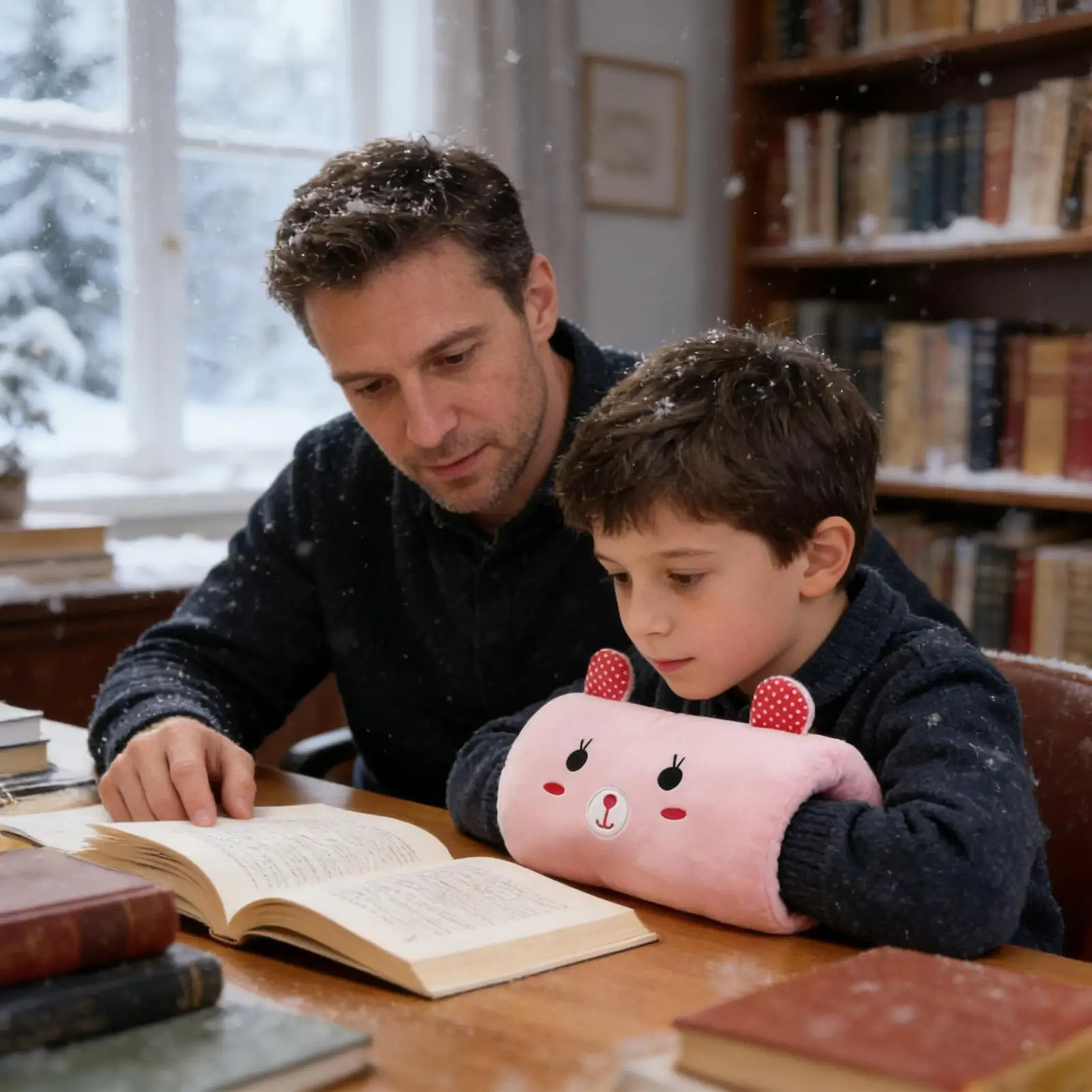 Plush Hand Pillow Plush Bunny Shape Hand Warmer Muff Throw Pillow For Kids Classroom Travel Napping Winter School Home Cold