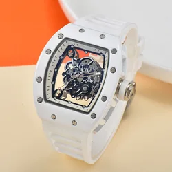 Luxury Quartz Men’s Wristwatch 2025 New Fashion Trend Waterproof Male Watch Luminous Transparent Watches