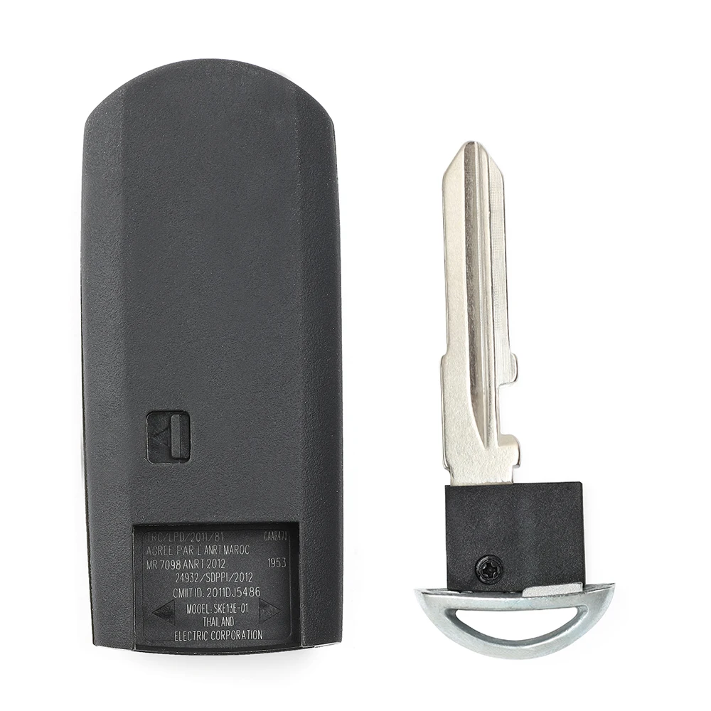 KEYECU SKE11B01 SKE11A04 for Mazda MX-5 Miata CX-7 CX-9 RX-8 2007-2011 Modified Smart Remote Key Fob BGBX1T458SKE11 315 433MHz