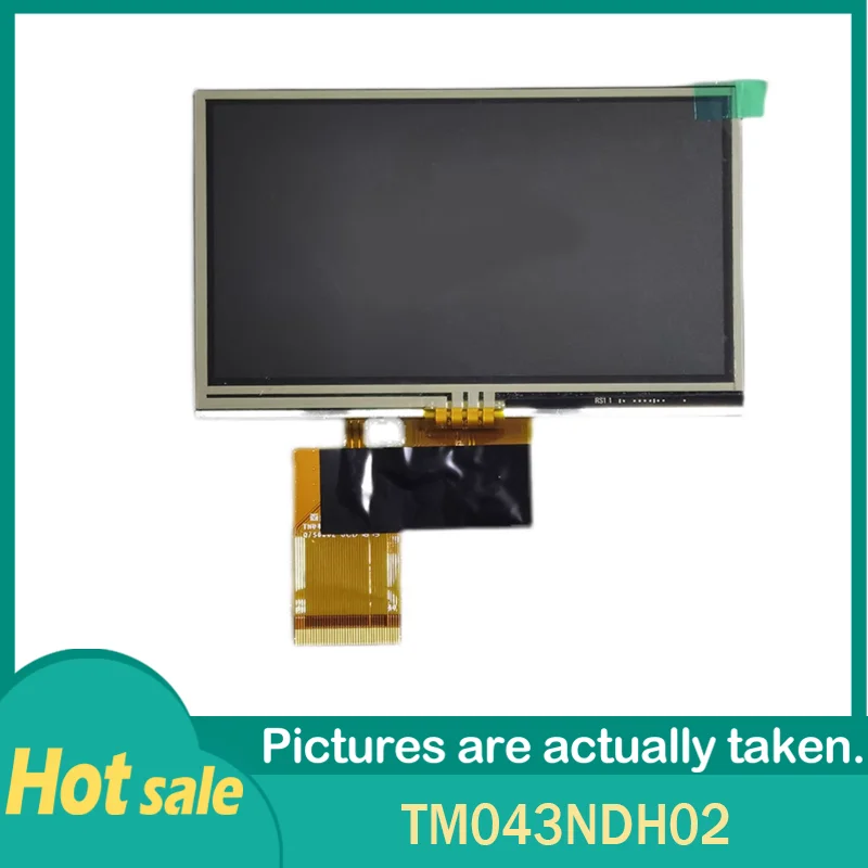 Tela LCD 100% original TM043NDH02 de 4,3 polegadas e 40 pinos
