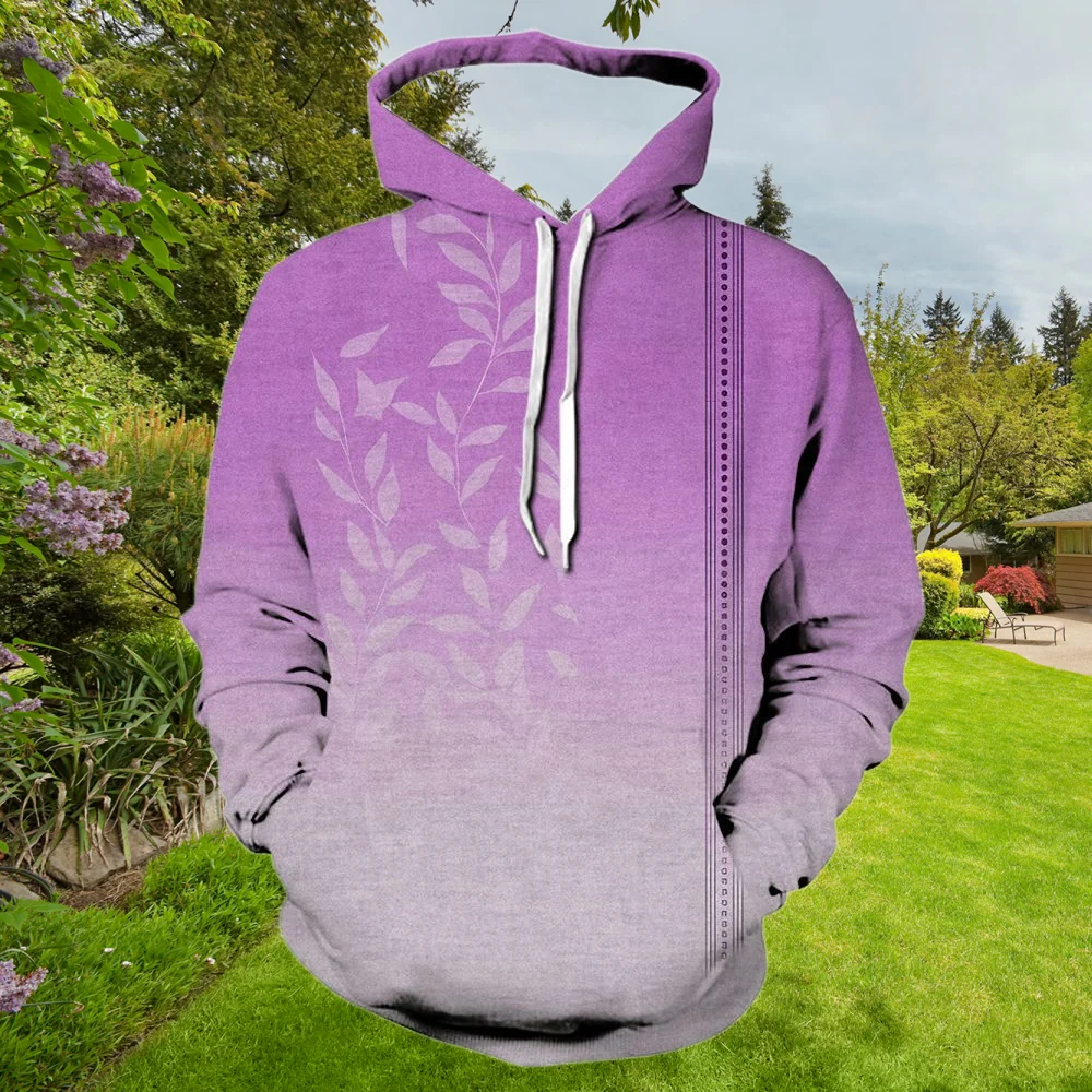 

25 New Spring Autumn Men Colorful Hoodie Kids Casual Stylish Hooded Clothing Boys Girls Fashion Gradient Color Top Coat with Hat