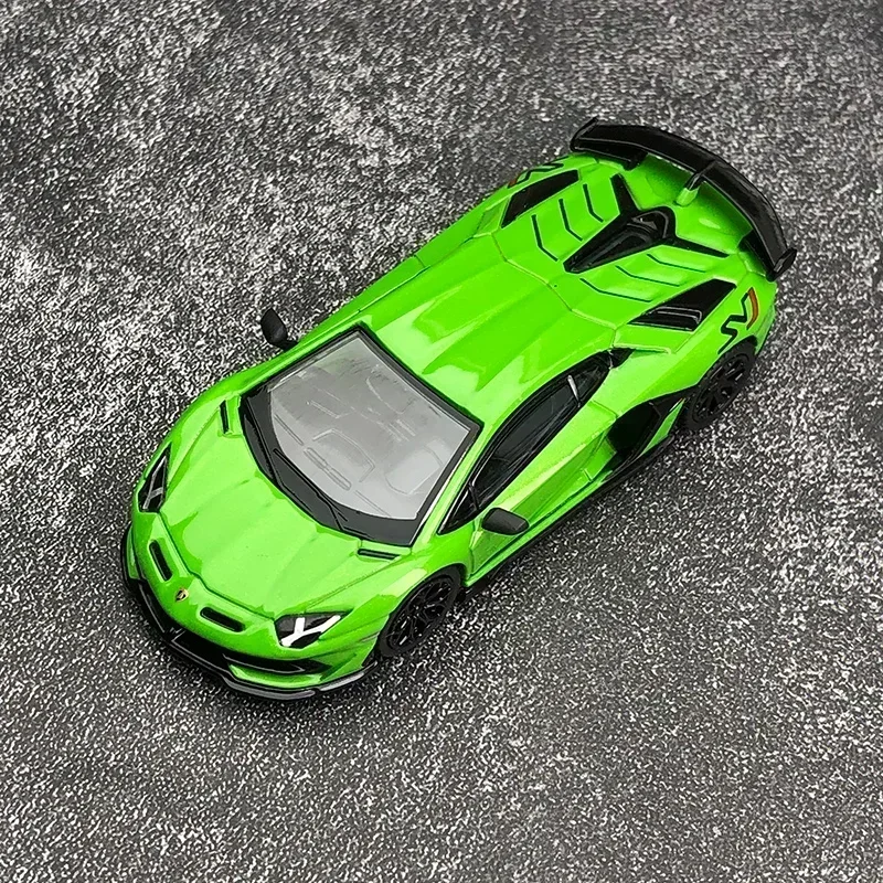 MINIGT Alloy Diecast Model Boys Collect Toys 1/64 Convertible Lamborghini Bugatti Nissan GTR Limit Car Model Boy Model Toy Car