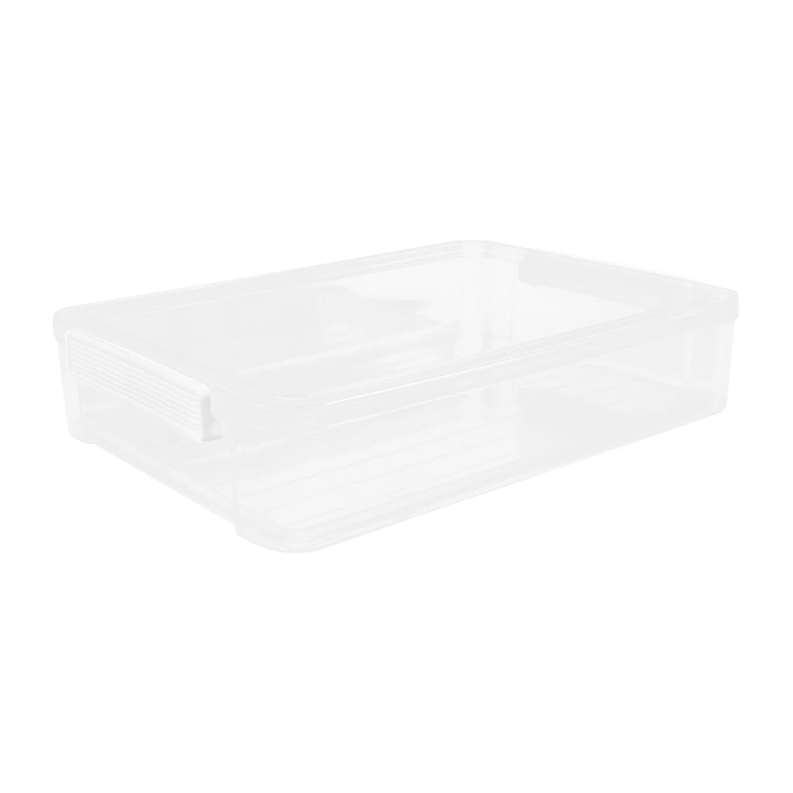 

1pc File Organizer Box A4 Plastic Storage Box For Documents Certificates Cards Photos Travel Id Holder Craft Supplies Case