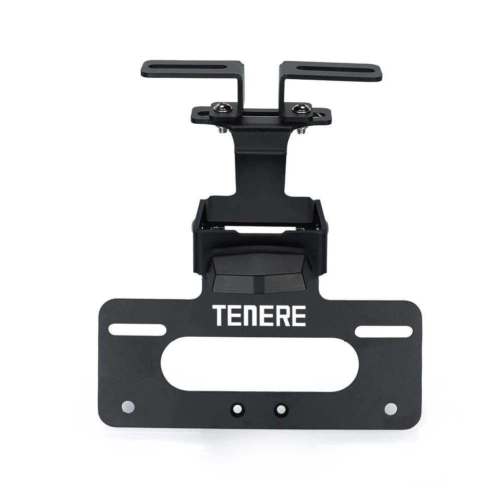 For Yamaha Tenere 700 XT700Z Tenere700 900 Motorcycle Rear License Plate Holder Bracket with Light Tail Tidy Fender Eliminator