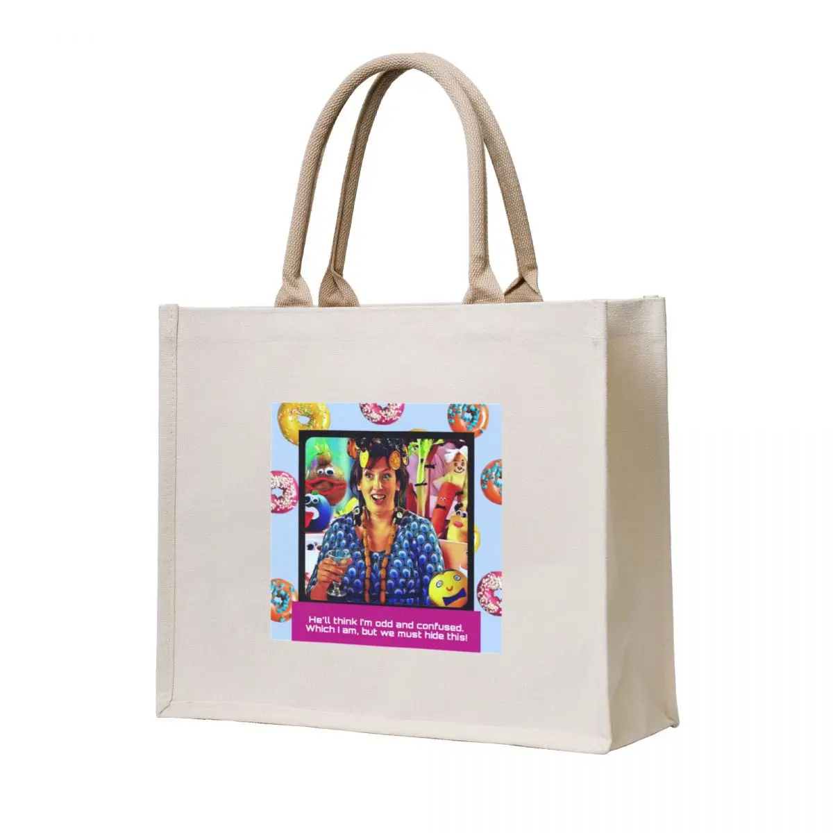 

Miranda Hart Tote Bag Lady bag large tote bag Shopper cloth woman