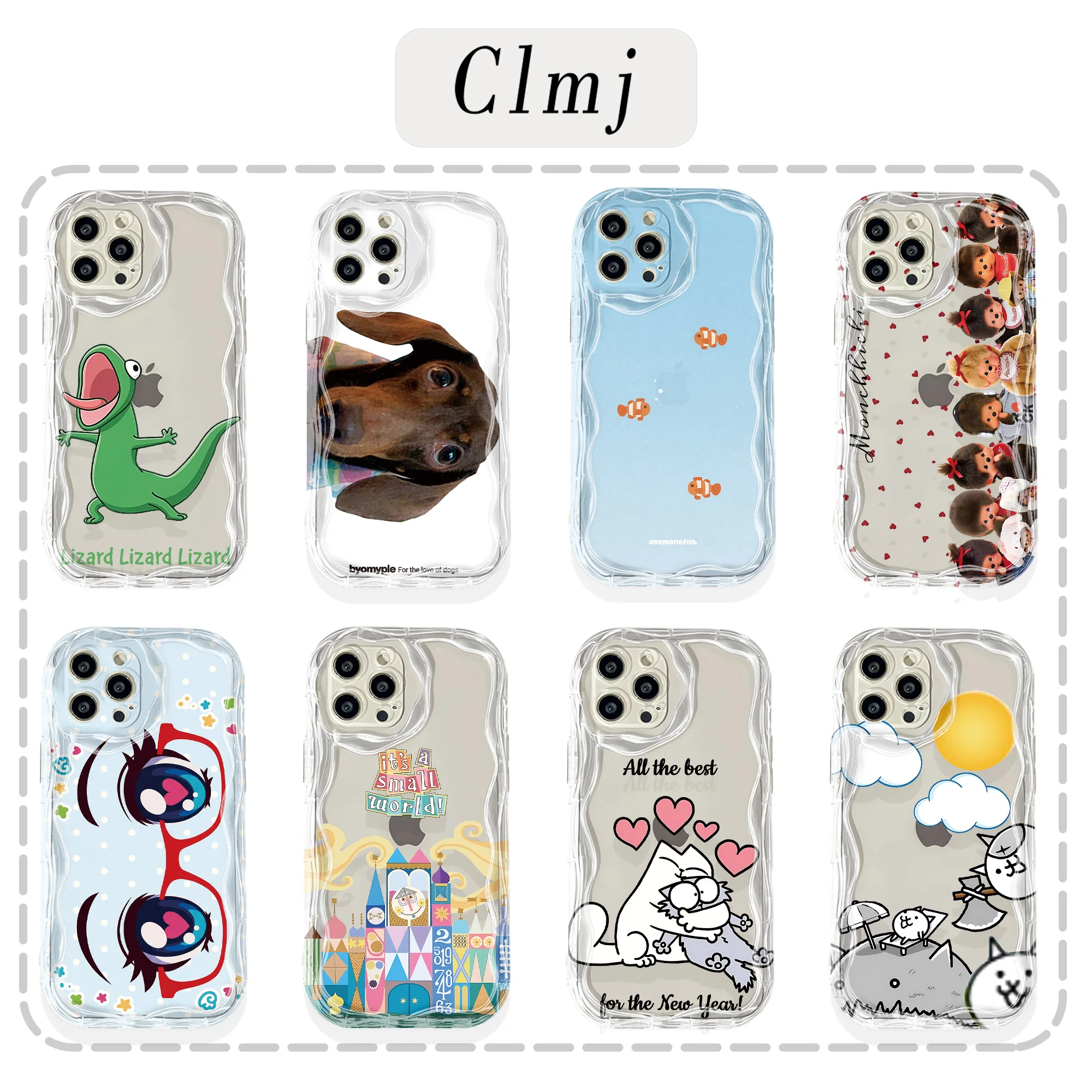 Fun cute cartoon Phone Case For Samsung Galaxy S26 S25 S24 S23 S21 S20 FE Plus Ultra F06 4G 5G 3D Wave Soft TPU Back Cover