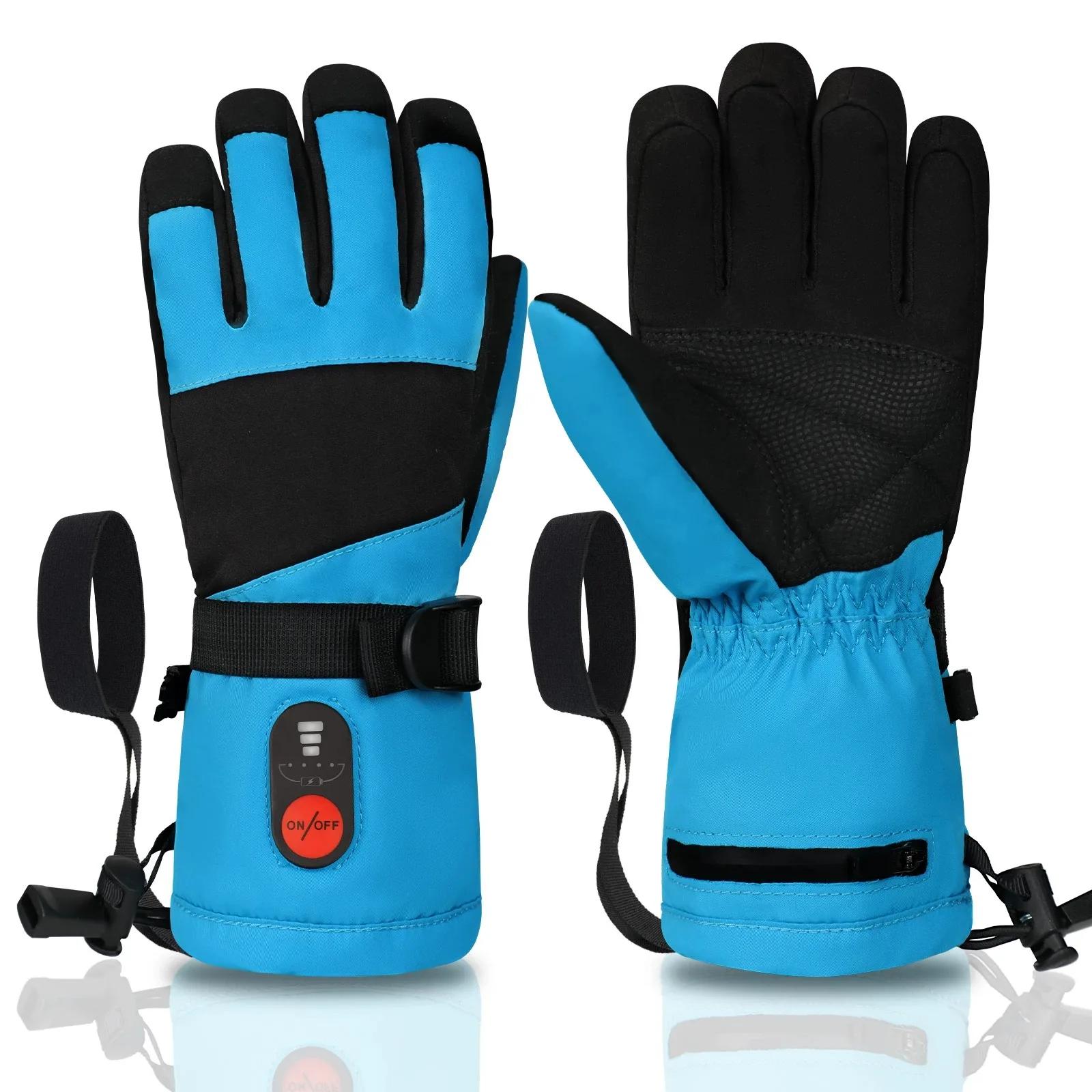 

Electric heating children's gloves ski cold water antifreeze warm thickened thermal insulation gloves