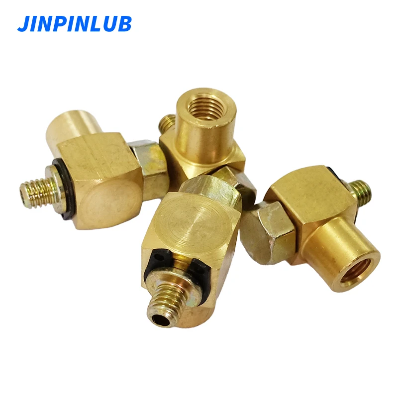 

JINPINLUB PS медный шарнирный соединитель для подключения масляной линии системы смазки