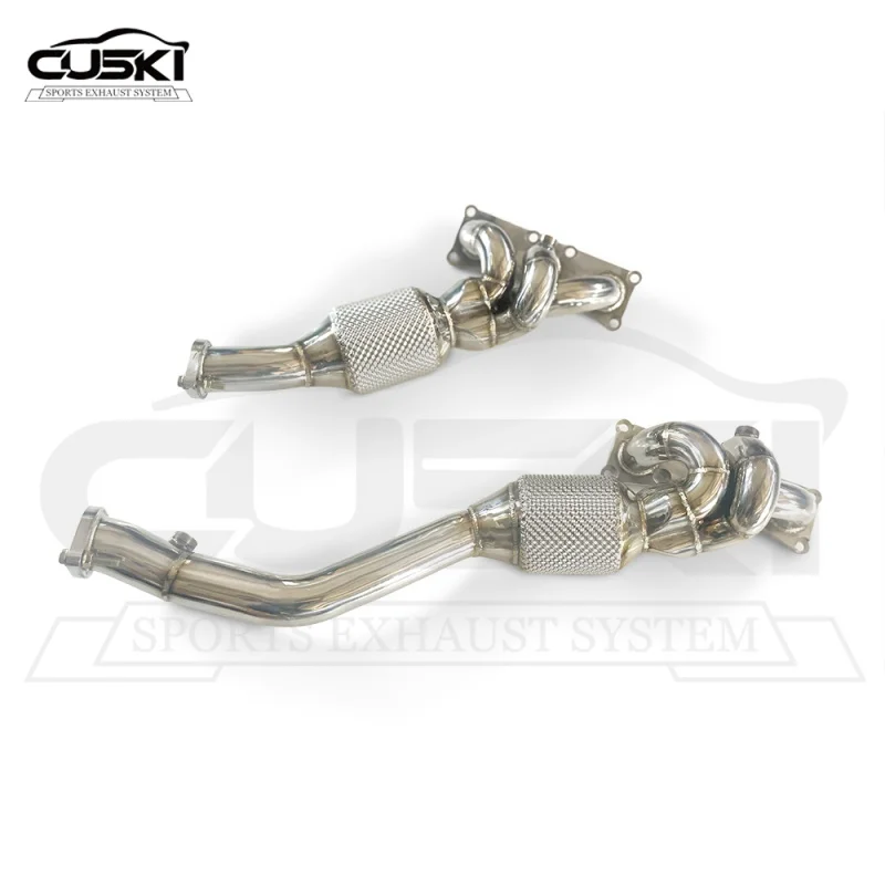 CUSKI Stainless Steel Polished Exhaust Conversion for BMW 523 F10 N52 2.5/3.0 2009-2015 Car Exhaust Manifolds