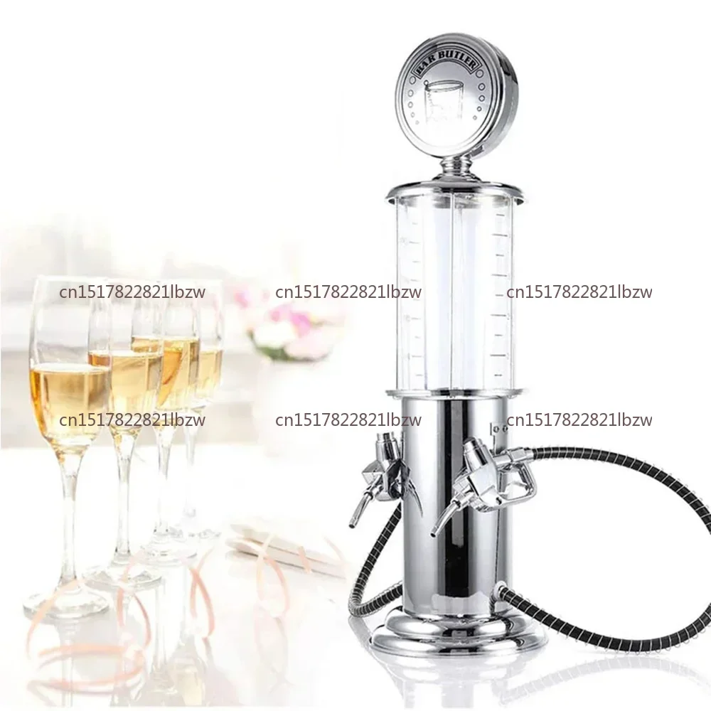 900ML Beer Tower Drink Liquor Dispenser Wine Gun Pump, 1/2-Shot Beverage Alcohol Gas Station Beer Tower Dispenser Drink Bar Tool