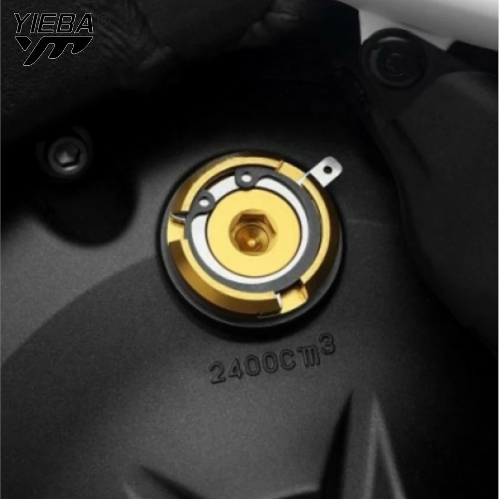دراجة نارية M20 * 2.5 زيت المحرك غطاء فتحة التعبئة غطاء قابس الزيت لكاواساكي ER6N نينجا 650 400 250 Z1000 Z1000SX Z800 MT09 TMAX500 530