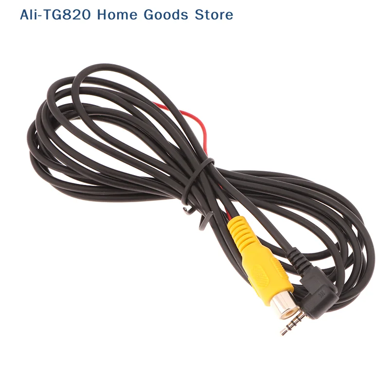 [TG820]1Pc Video Cable For GPS Navigator Cable  To 2.5mm AV Converter Cable Car Rear View Reverse Parking Camera To Car DVR