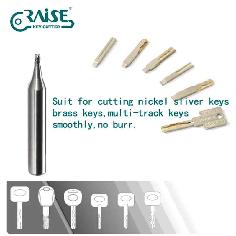 Key Machine Milling Cutter For WENXING Q33 DEFU 368A Vertical Key Duplicating Machine Locksmith Tools