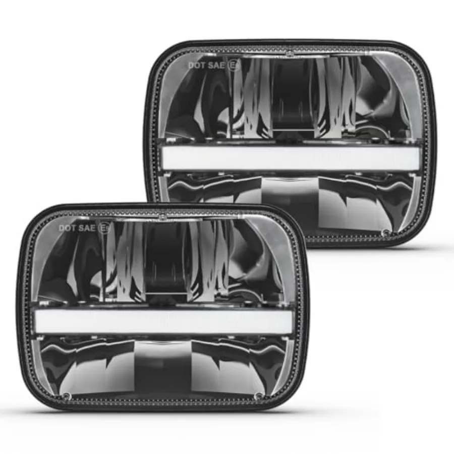 2PCS 105W 7X6 Led H…