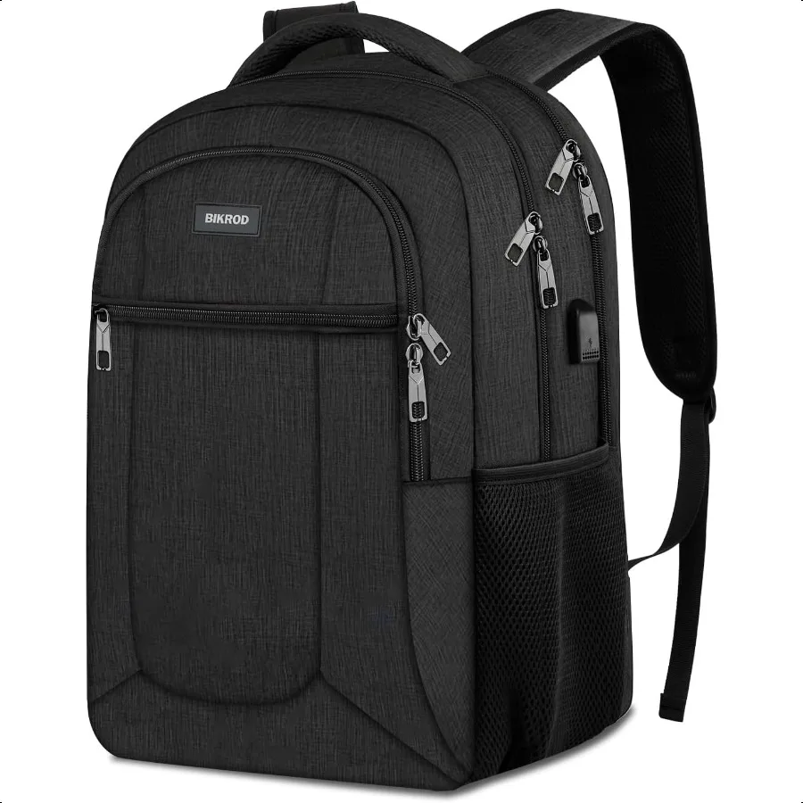 

School Backpacks for Teen Boys Backpack for Men and Women Water Resistant Back Pack Fit 15.6 Inch Laptop with USB Charging Port