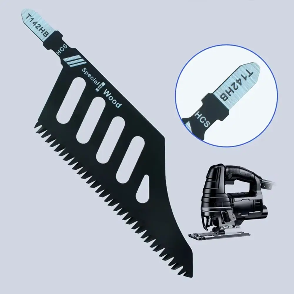 بانوراما شفرة اضافية طويلة الثقيلة التمرير شفرات المنشار T-عرقوب غرامة الأسنان الخشنة للخشب الألومنيوم المساحات الضيقة #3