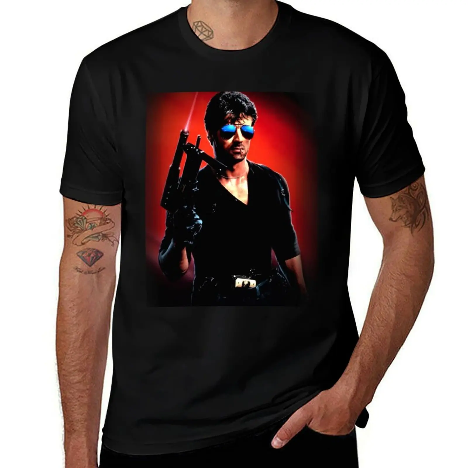 

Stallone - Cobra T-Shirt funny t shirts cotton cotton t shirt pack man t shirts high quality luxury brand T-Shirt