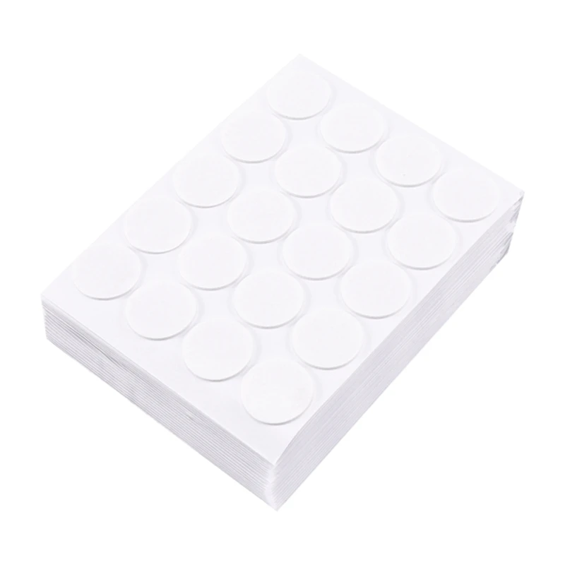 500 Pieces Of Candle Wick Stickers 2 Mm Wax Stickers Candle Wick Glue Thermal Resistance Glue Stable In Hot Wax-A22G
