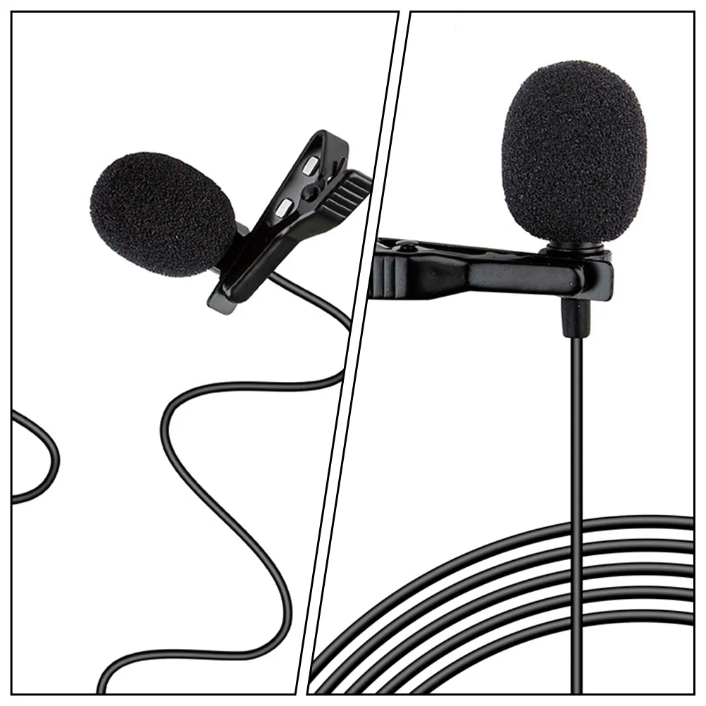 

24Pcs Microphone Accessories Sponge Covers Clips Prevent Pops Air Interference for Conference Stage Performance