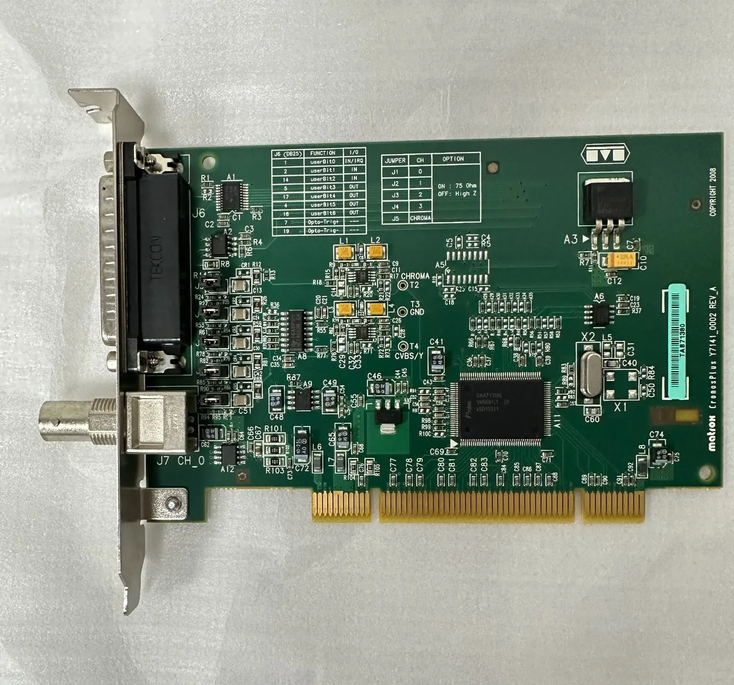 Рисунок 4 - Известный бренд, Matrox CronosPlus